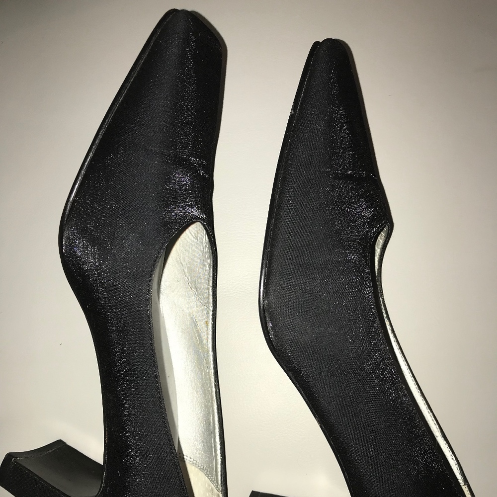 Naturalizer – Black Shimmer Evening Shoes